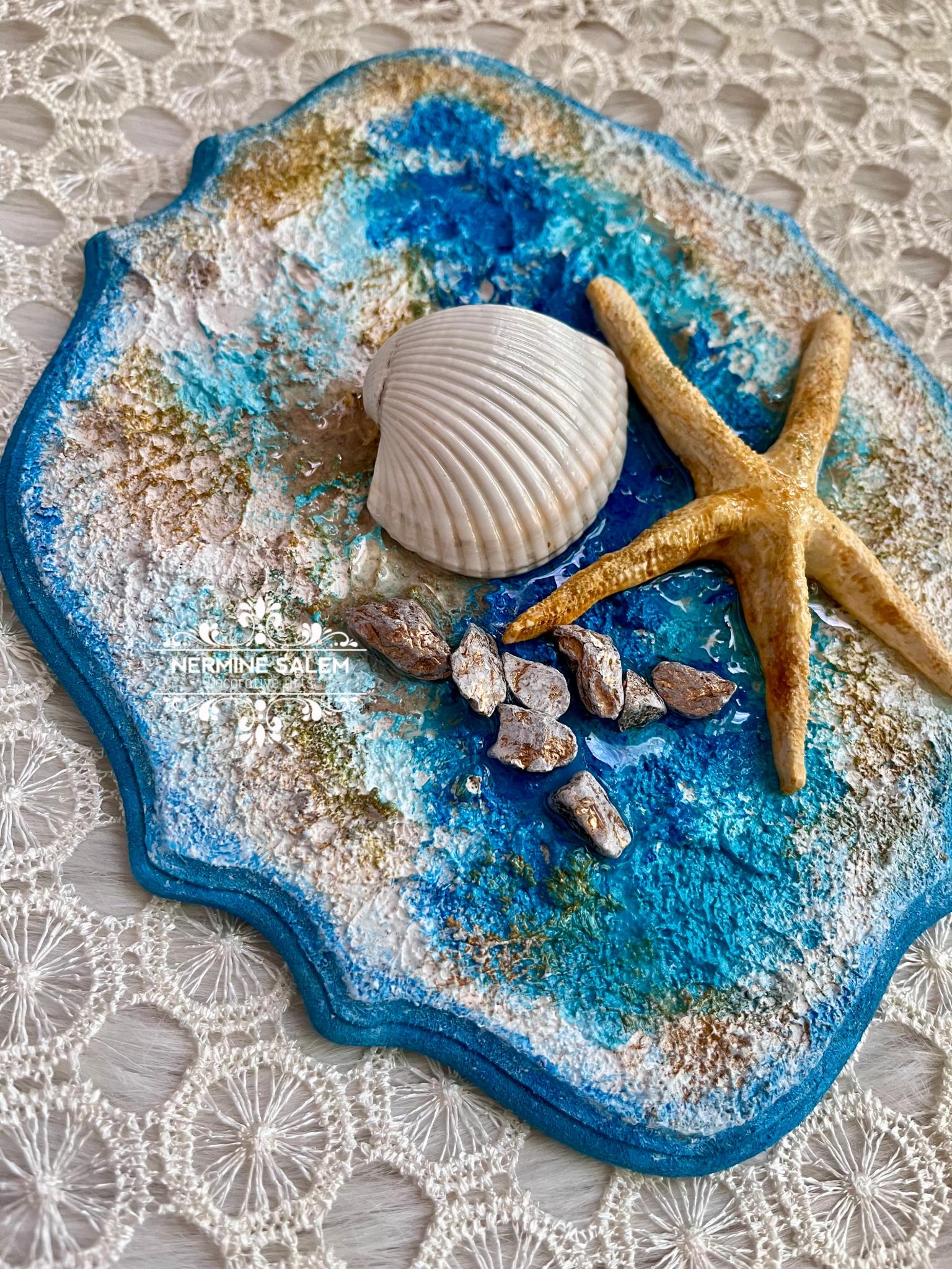 Seashells frames (set of two) 3 photo output 2 1 scaled