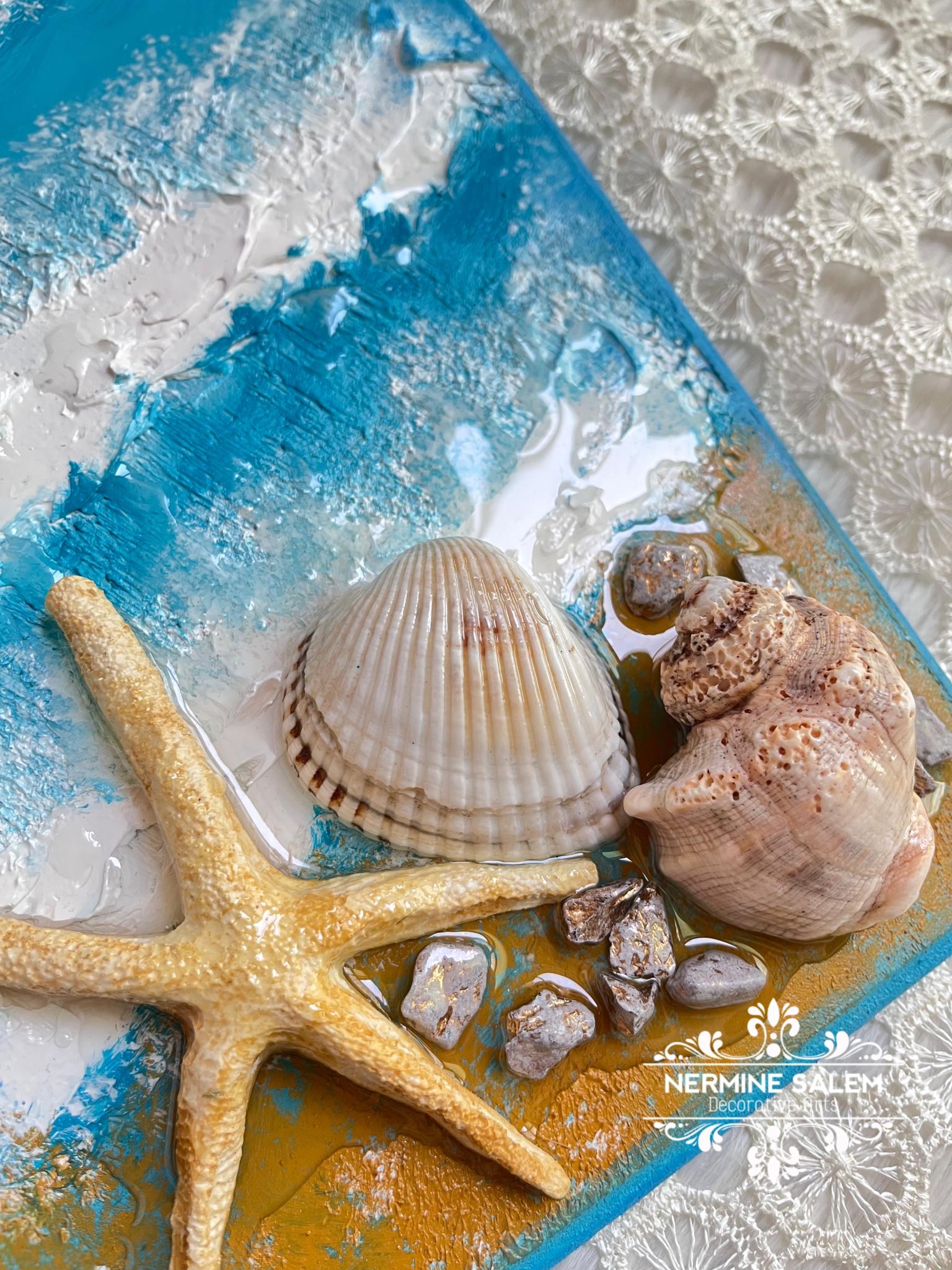 Seashells frames (set of 5) 7 photo output 2 3 scaled