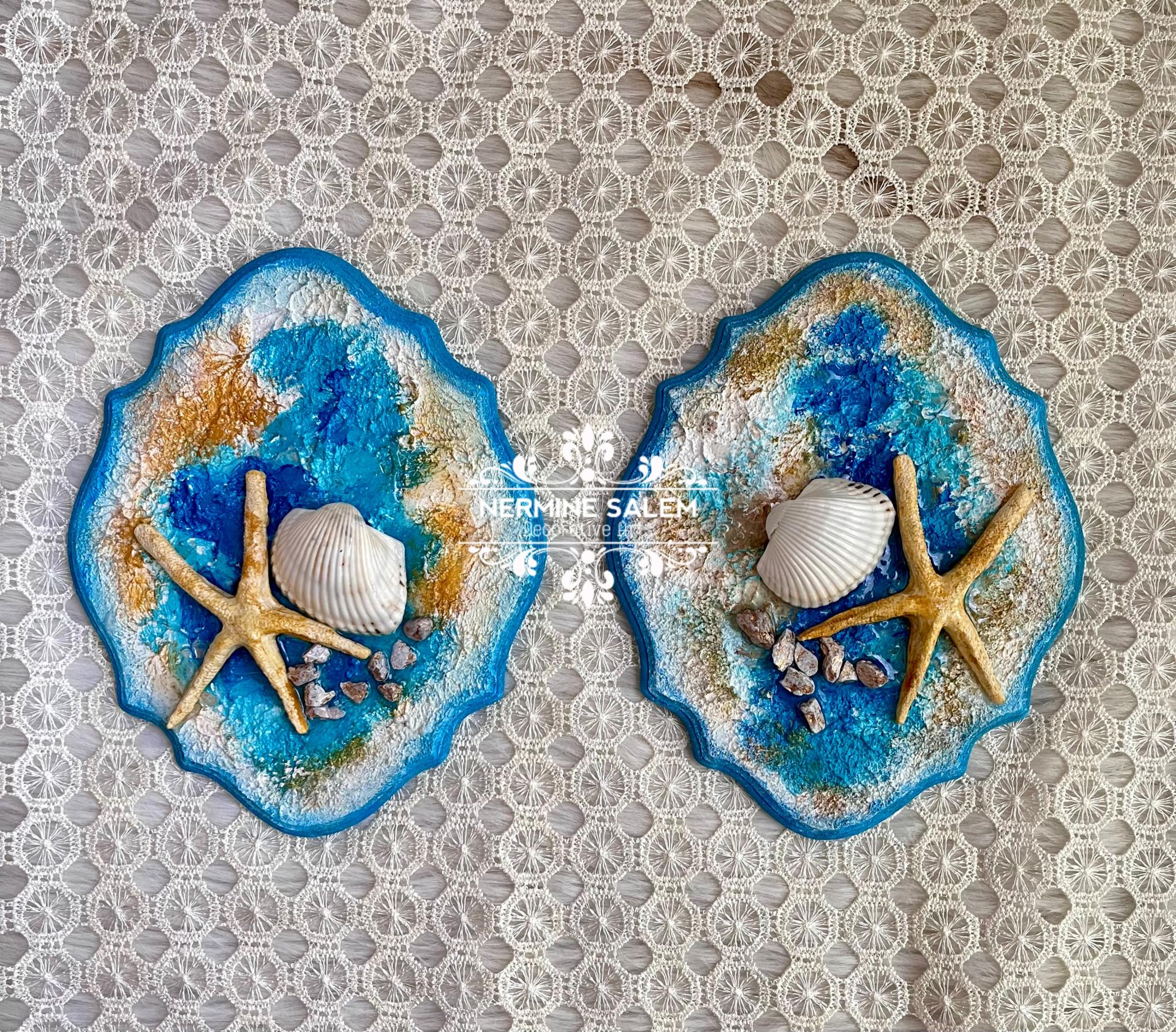 Seashells frames (set of two) 5 photo output 4 1 scaled