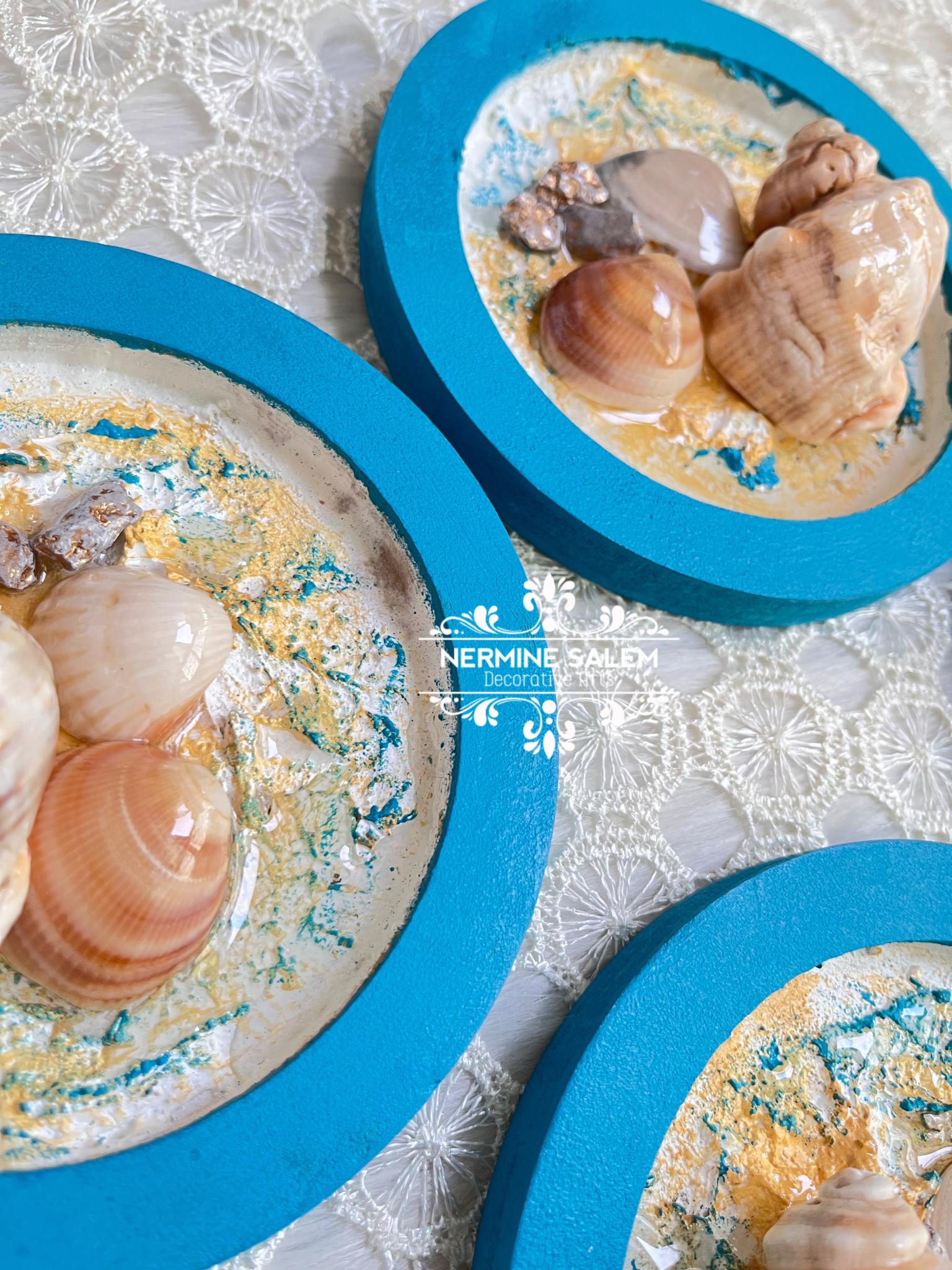 Seashells frames (set of 5) 4 photo output 4 2 scaled