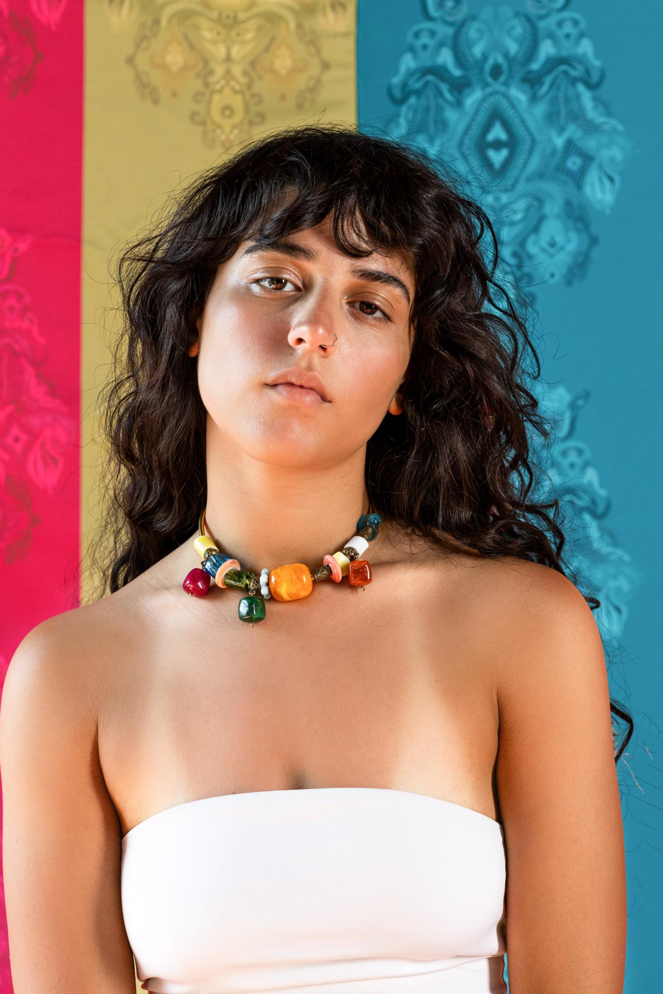 Sun Rays Copper Necklace 2 0E8A6898 scaled