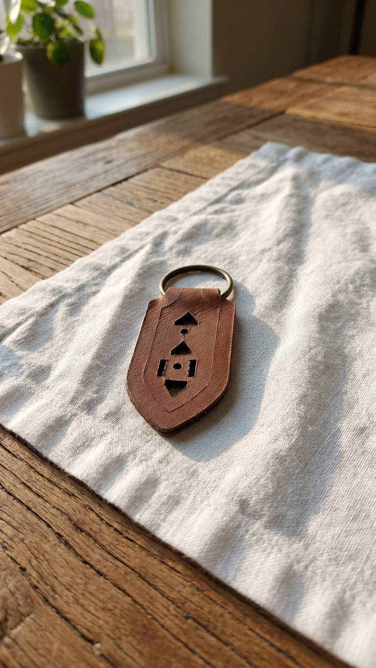 Handmade Genuine Leather Keychains 16 1781519871514