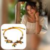 MessoCraft Yellow Seashell Bracelet
