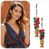 MessoCraft Blue|Red|Green Fish Earrings