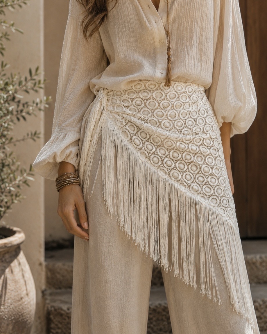 Light beige scarf 1 Light beige scarf