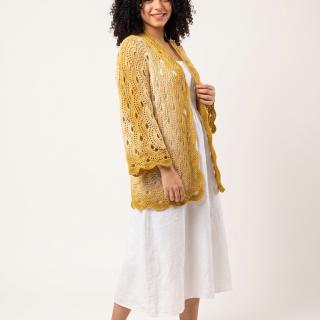 Crochet kimono