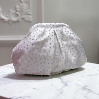 Sparkling white small pouch