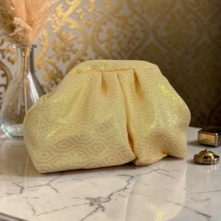 Butter yellow small pouch