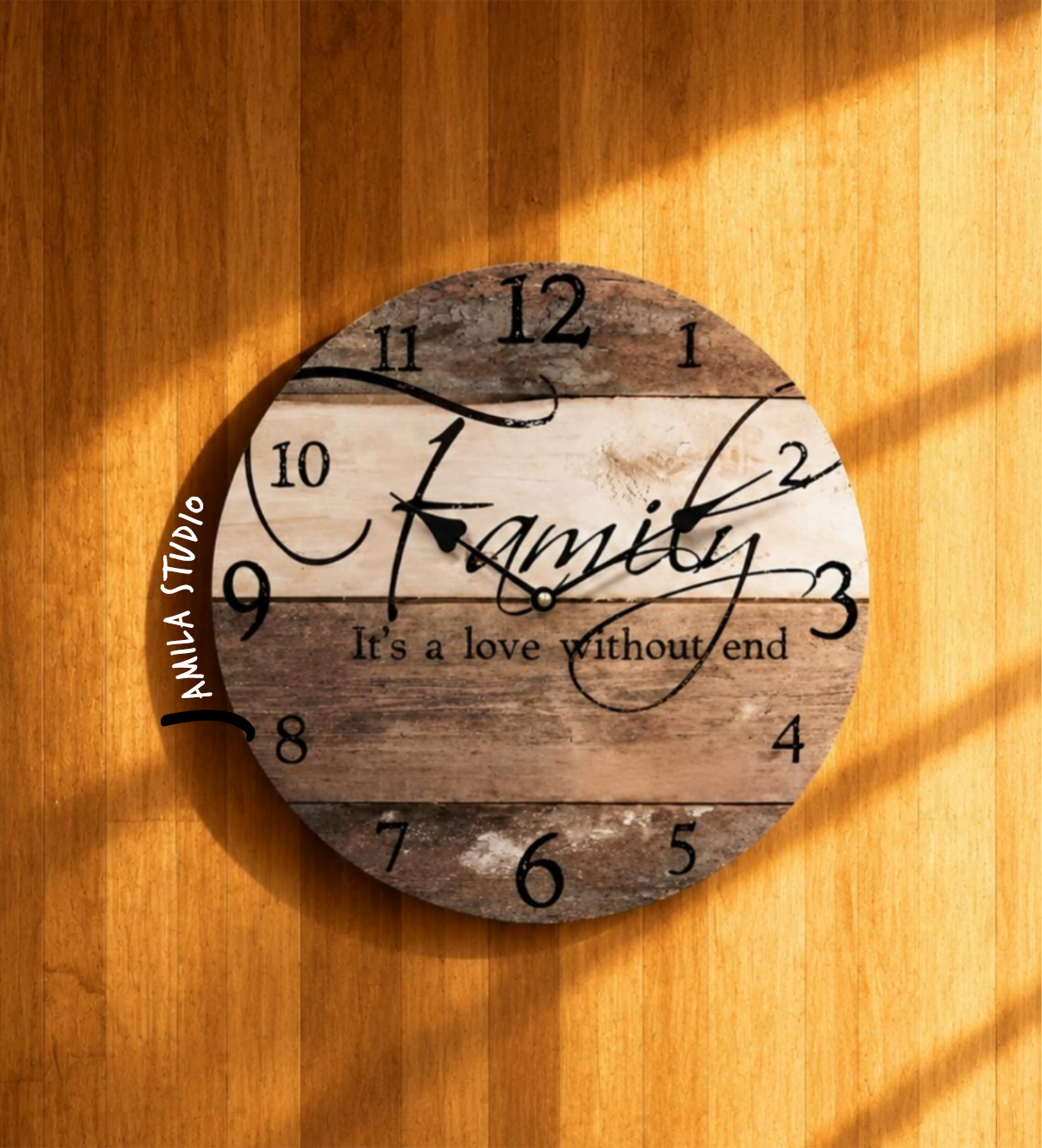 Family Rustic (wall clock) 2 Polish 20260701 140044721