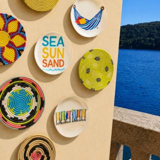 Colorful Summer (wall plates)
