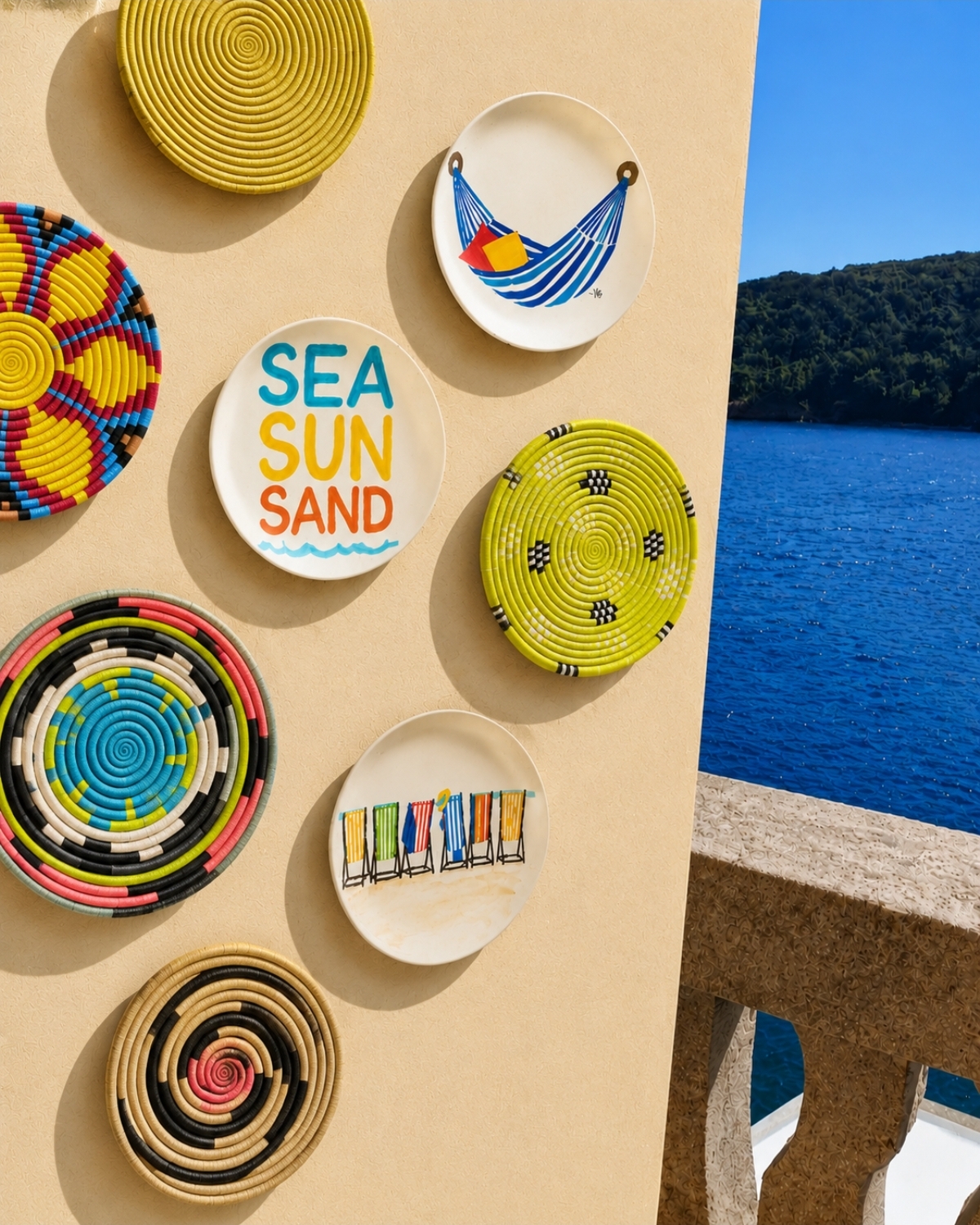 Colorful Summer (wall plates) 1 Colorful Summer (wall plates)