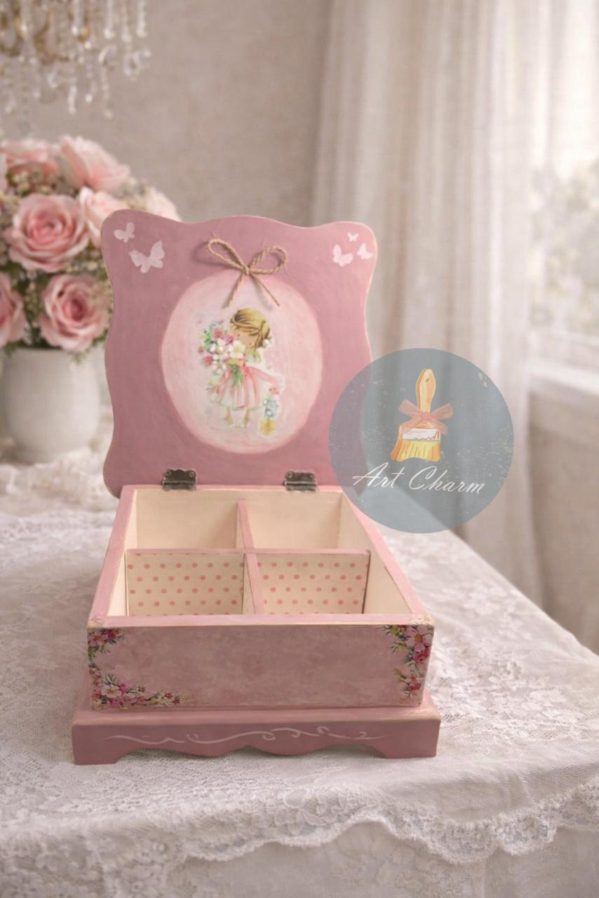 personalized decoupaged pink girly cute box 5 WhatsApp Image 2026 07 07 at 12.25.30 AMddd
