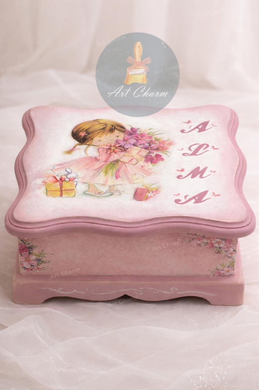 personalized decoupaged pink girly cute box 7 WhatsApp Image 2026 07 07 at 12.25.30 z