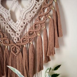 macrame wall hanging