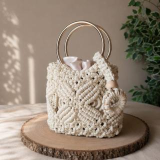 macrame bag