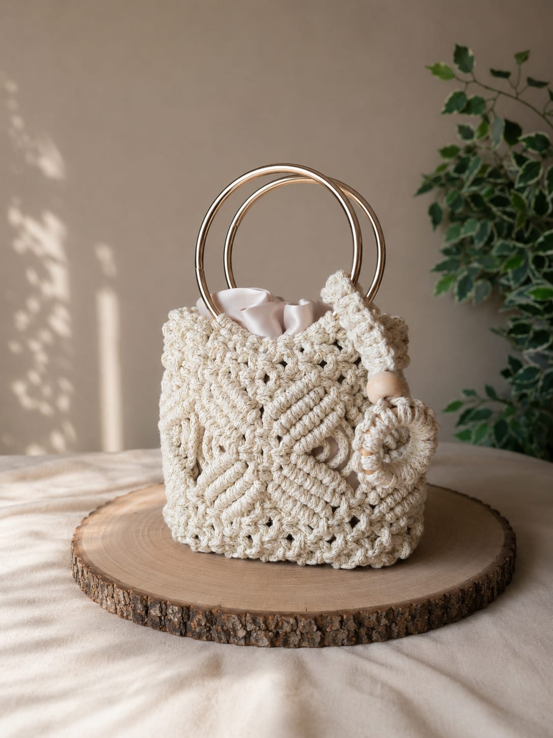 macrame bag 1 macrame bag