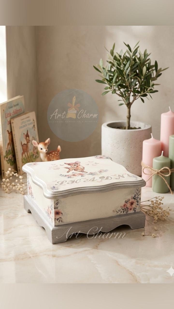 bambi disney decoupaged handmade personalized organizer 6 WhatsApp Image 2026 07 09 at 2.09.14 PM 1