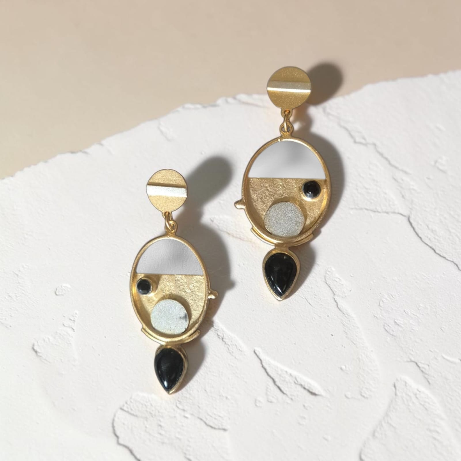 Black Modern Orbit Earrings 2 WhatsApp Image 2026 07 12 at 1.06.30 PM