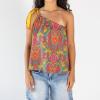 Ciel Et Miel One Shoulder Cotton Top