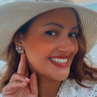 Handmade Daisy Fan Polymer Clay Earrings with Glitter – Summer Collection (Copy) (Copy)