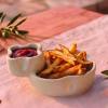 Large Fries & Dip - Beige