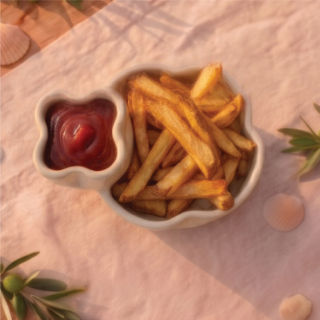 Small Fries & Dip - Beige