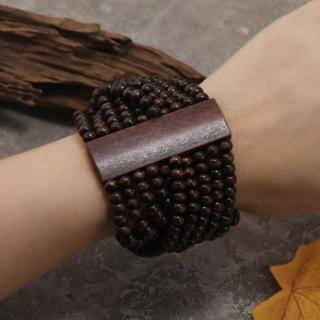 Wood casual bracelet