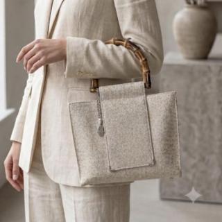 Beige bag