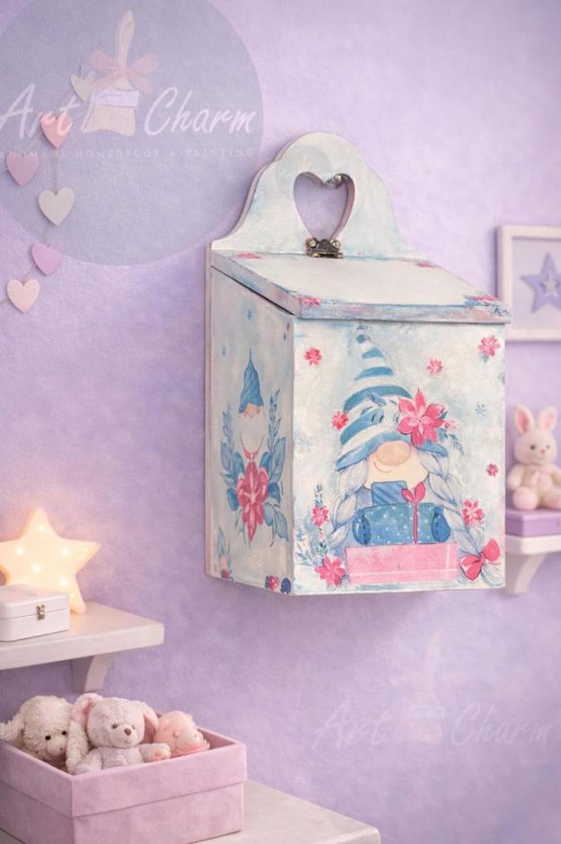 shabby chic gnomes hung kids organizer 1 shabby chic gnomes hung kids organizer