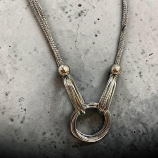 Silver chain necklace