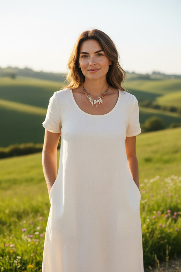 Summer Sea Shell Necklace 1 Summer Sea Shell Necklace