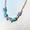 A handcrafted summer necklace