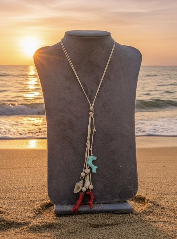 Light summer necklace 1 Light summer necklace