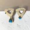 Turquoise Relic Earrings