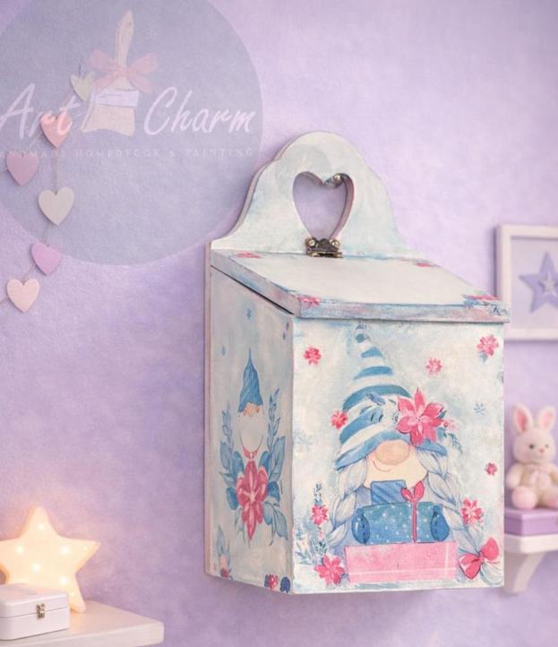 shabby chic gnomes hung kids organizer 5 cropped cropped Image 2026 07 07 at 12.25.27 AM