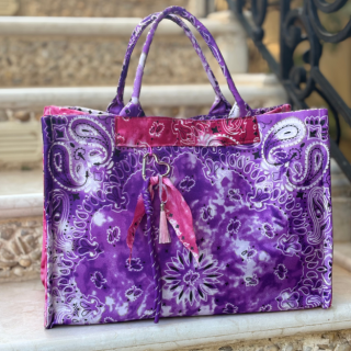 Bandana beach bag