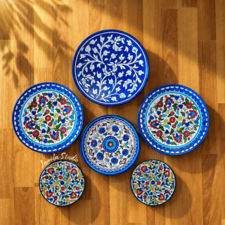 Blue Palestinian Folk (الخليل)