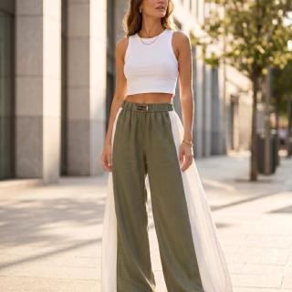 linen Pants with rokama